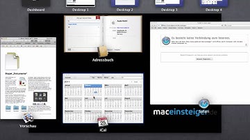 Mac OS X Lion - Mission Control