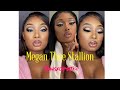 Megan Thee Stallion makeup tutorial| on a client