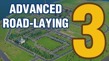 Advanced Road Laying - Part 3: Traffic Solutions (SimCity 5)