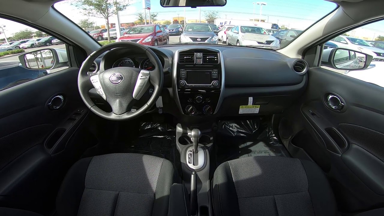 2018 Nissan Versa Sv Interior