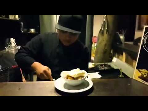 BANANAS FOSTER FLAMBE With ORANGE (Chef Ignacio PH) TORTI-JOHN / HOTEL Y ARTE