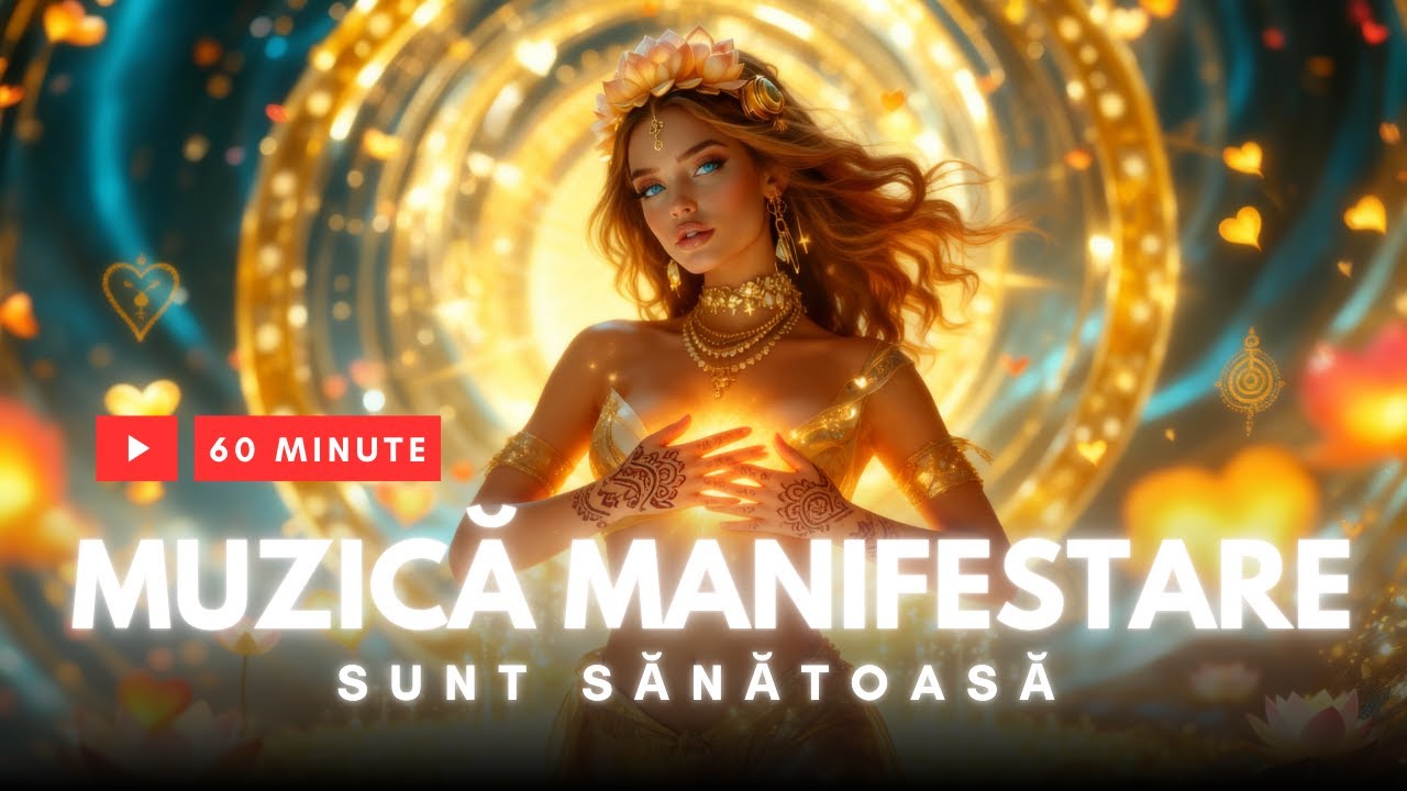 Sunt Sănătoasă | Muzică de Vindecare și Afirmații pentru Corp, Liniște și Energie Divină 60 min