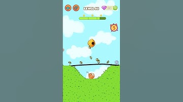 cat rescue Draw 2 save level 50 gameplay #shorts