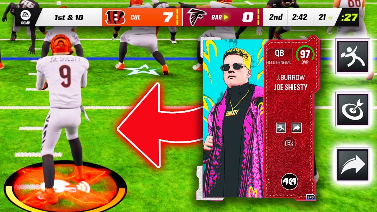 NEW JOE BURROW! THIS IS A TOP 5 QB in Madden 23