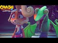 Coco Gets Creeped Out By N. Brio's Cloaca in Crash Bandicoot 4: It's About Time