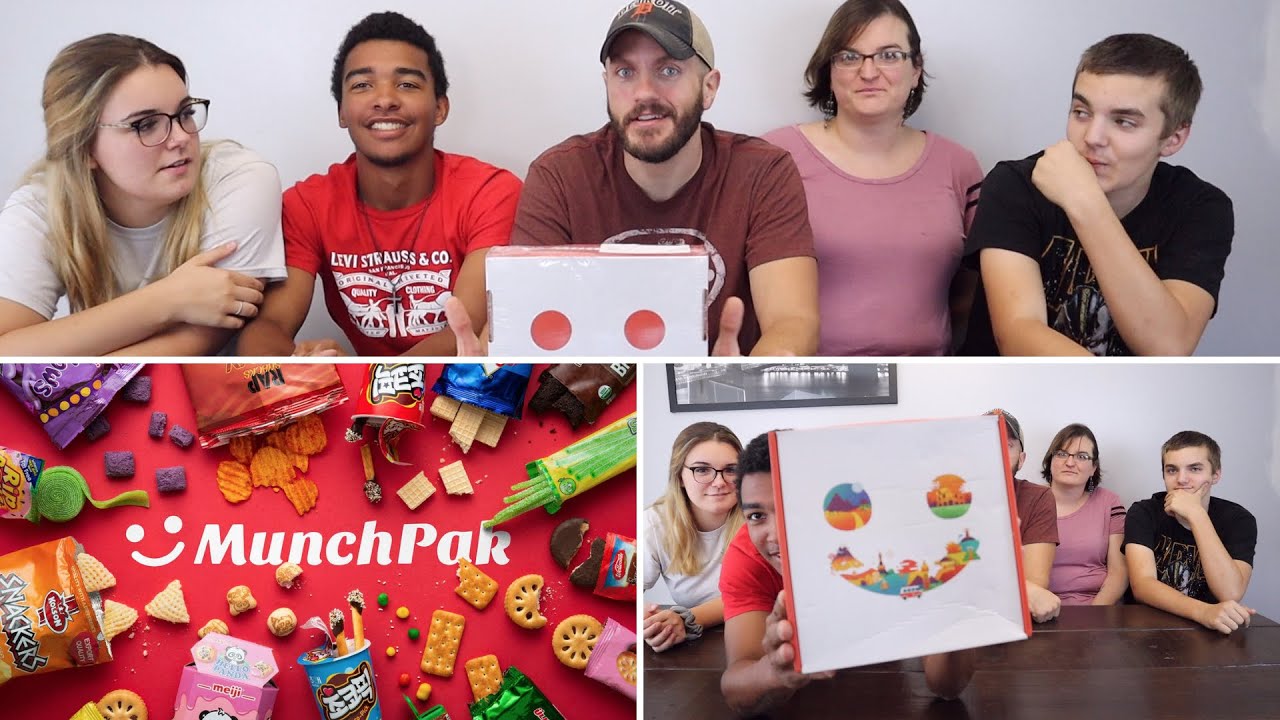 MunchPak Unboxing! | Snacks From Around The World!