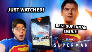 SUPERMAN (2025) OUT OF THEATER REACTION & THOUGHTS!!! IT WAS BEAUTIFUL!