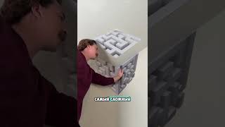 Он поклеил необычные наклейки