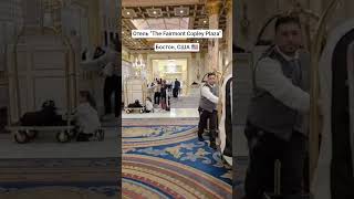 Отель The Fairmont Copley Plaza, Бостон США 🇺🇸 #shorts #boston #гиды #туры