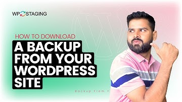 How to Download a WordPress Backup (3 Easy Methods with WP STAGING)