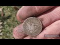 Metal Detecting 1896 backyard, Bucket list Silver!