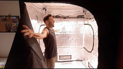 MarsHydro Grow Tent Unboxing and Setup!