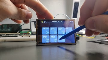 ATMEGA2560 ILI9486 custom lib domotics 2