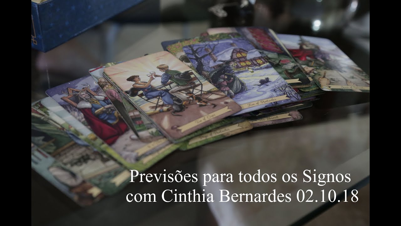 TAROT com ASTROLOGIA para todos os SIGNOS 02.10.18 - YouTube