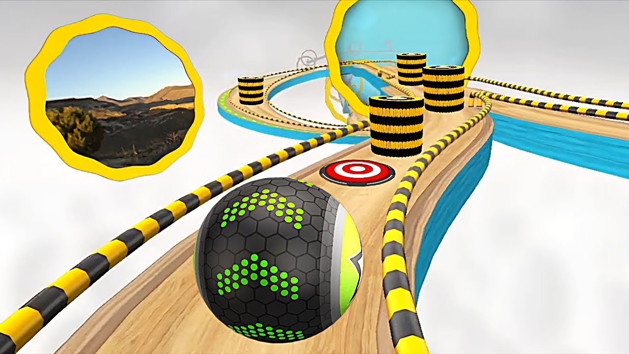 Going Balls, SpeedRun, Going Balls Portal Run Gameplay Level 96