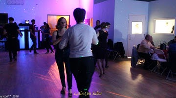 Night is just starting con www.Latinconsabor.com in the house!!!