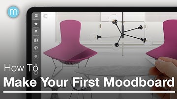 How to Start Your First Moodboard: Morpholio Board iPad Tutorial for Home Decor & Interior Design