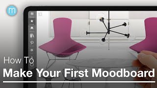 How to Start Your First Moodboard: Morpholio Board iPad Tutorial for Home Decor & Interior Design screenshot 5