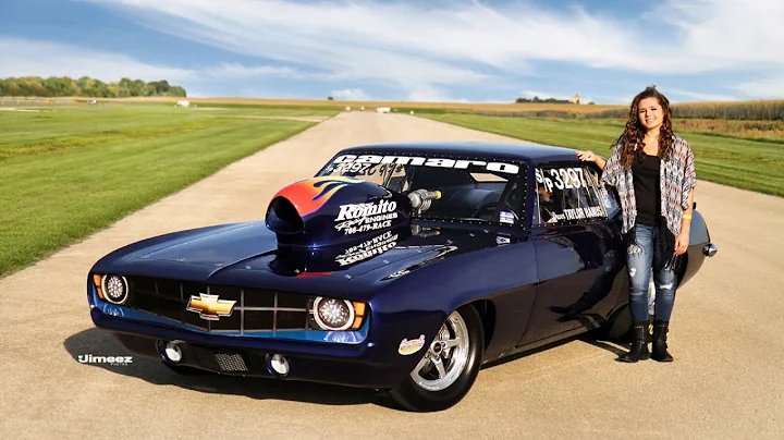 16 YR OLD TAYLOR HANUS~JLV RACING~ '69 CAMARO~ 201...