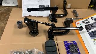 Arlen Ness mid controls Harley Davidson M8 touring  Bagger junk those floorboard