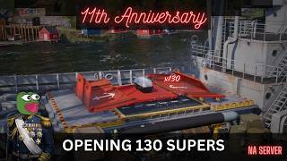 Opening 130 Super Containers | World of Warships screenshot 5