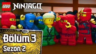 ÇİFTE TEHLİKE - 3. Bölüm | LEGO Ninjago S2 | Tüm Bölümler