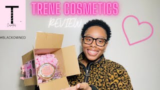Trene Cosmetics Review| I won a giveaway 😆| #blackownedbusiness