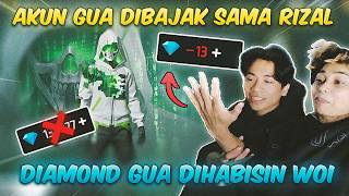 AKUN ASEP DI B4J4K RIZAL! DIAMONDKU DI HABISIN SEMUA SAMA GAK NGOTAK EMANG #freefire #ffxnaruto