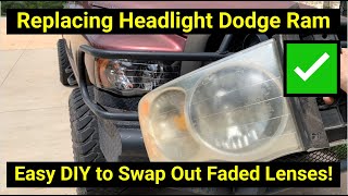 ✅ How to Replace the Headlights on Your Dodge Ram 2500 DWVO