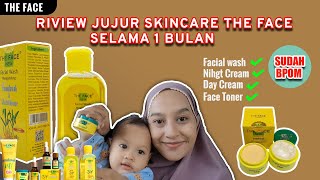 RIVIEW JUJUR SKINCARE RUTIN THE FACE TEMULAWAK  YANG SUDAH BPOM SELAMA 1 BULAN