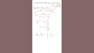 Chapter 9 Straight Lines Class 11 Maths Exercise 9.3 Q8 #shorts #mathshorts #mathstricks #mathskills