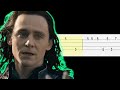 Loki Episode 4 Soundtrack - Death of Mobius Sad End Credits (Easy Ukulele Tabs Tutorial)