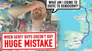 General Update makes a HUGE MISTAKE buying a car for Benidorm. It’s all now WIDE OPEN