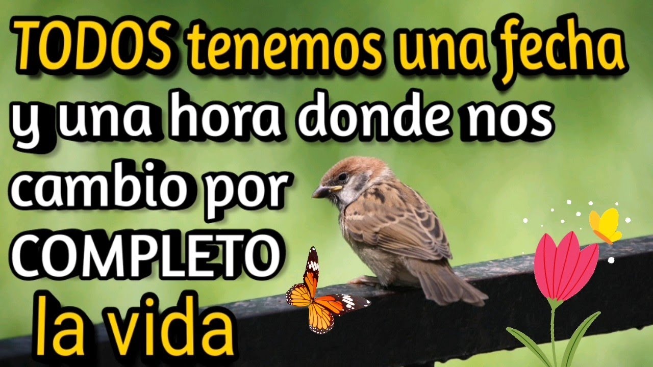 TODOS tenemos una fecha y una hora donde nos cambio por COMPLETO la