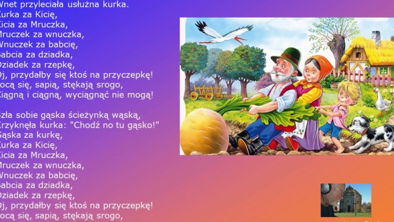 Rzepka Julian Tuwim - czyta Jerzy Binkowski