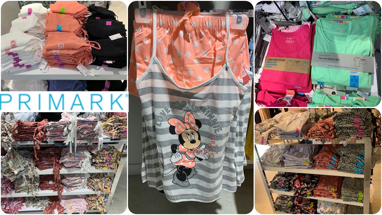 Primark women’s pyjamas new collection May 2021