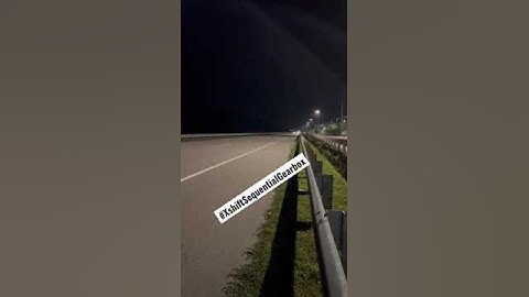 Malaysia Evo 9 Xshift Sequential Gearbox Test Run 402m 9.7sec