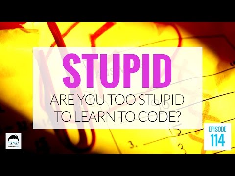 Are You Too Stupid to Learn How to Code?
