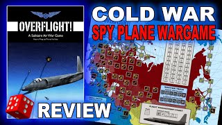Overflight! (2024) – CIA U-2 Spy Plane Solitaire Wargame REVIEW | COLD WAR BOARD GAME
