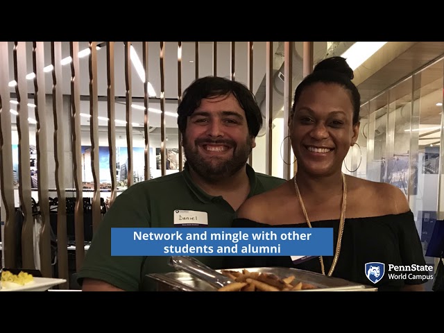 Watch Penn State World Campus Open House Networking Event on YouTube.
