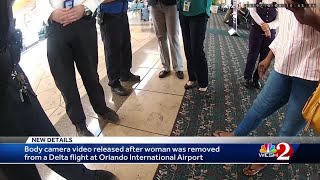 Video released after woman removed from Delta flight at OIA