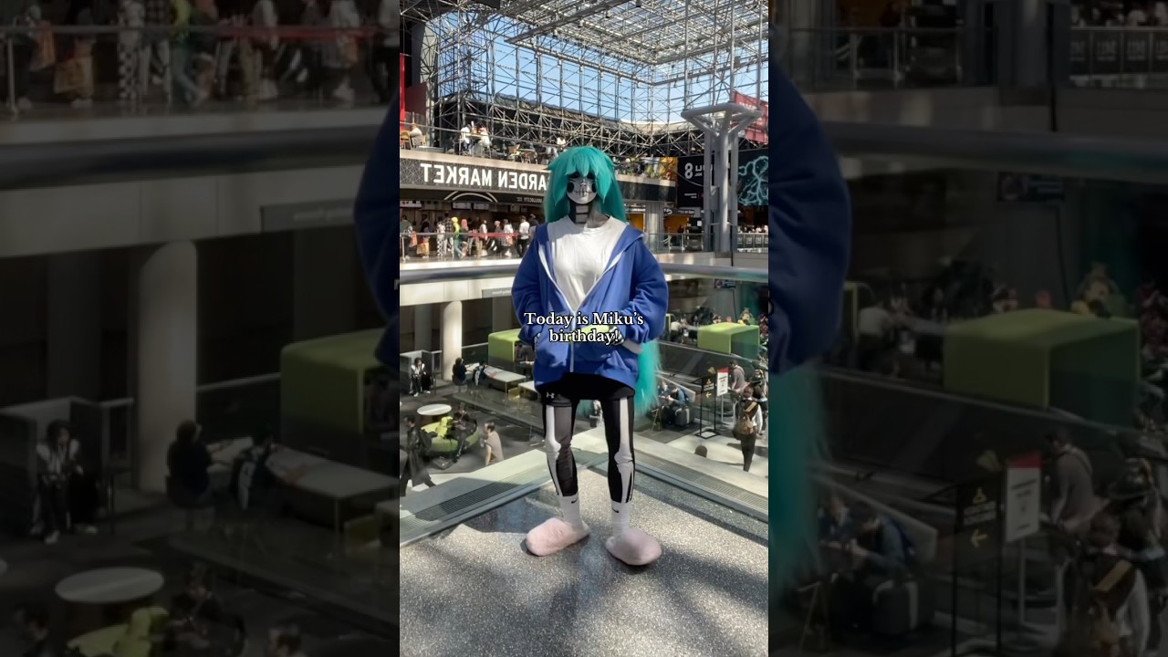 Happy birthday Miku! 🎉 My tribute post for this special holiday #cosplay #cosplayer #miku #sans