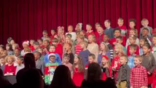 Caleb’s 1st grade Christmas singing