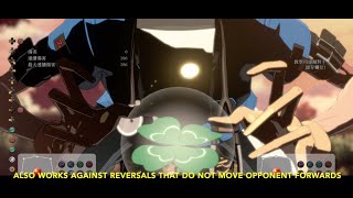 Guilty Gear Strive Faust Combo Concept: Corner cSjD Punish Against Reversals (Post-Snip Safe Jump)