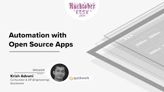 Automation with Open Source Apps
