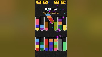Water sort puzzle level 5733