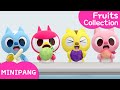 Learn colors with minipang   fruits collection  minipang tv 3d play