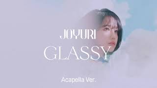 [Clean Acapella] JO YURI - GLASSY