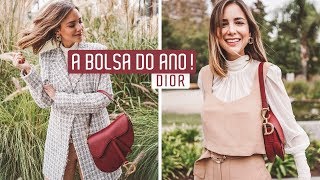 dior saddle bolsa size