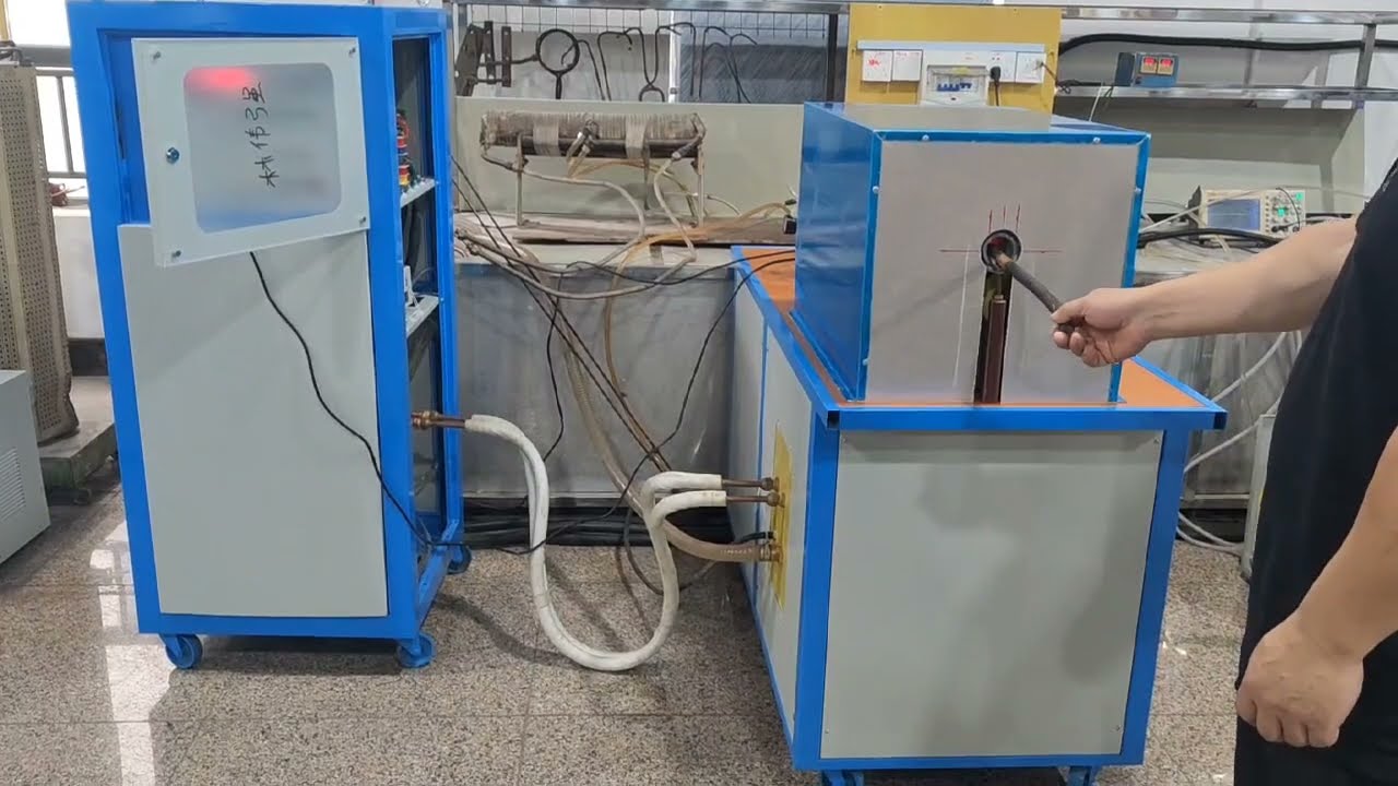 JLZ-35KW Medium Frequency 1-20khz IGBT technology Induction Forging Furnace